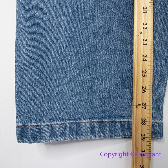 New! Madewell Emmett Wide-Leg Full Length Jean lakecourt, size 29 fits like 26 - Picture 7 of 15